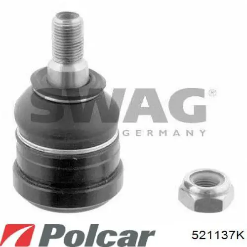521137K Polcar Рычаг передней подвески нижний левый