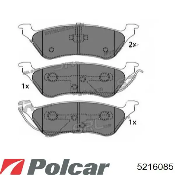 5216085 Polcar Радиатор основной