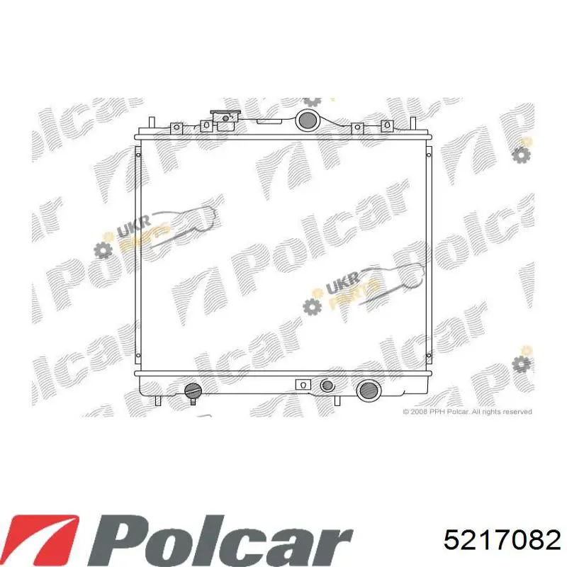 5217082 Polcar Радиатор основной
