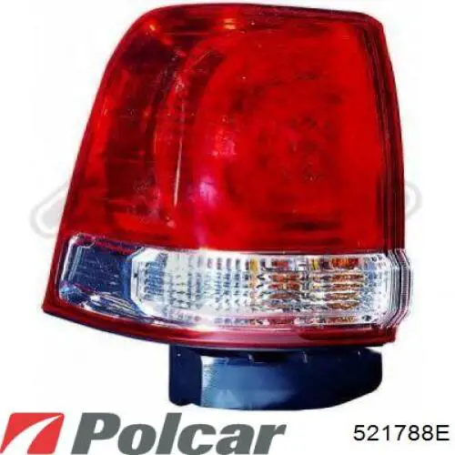 Фонарь задний правый Mitsubishi MB907248 цена, от 28.58 USD