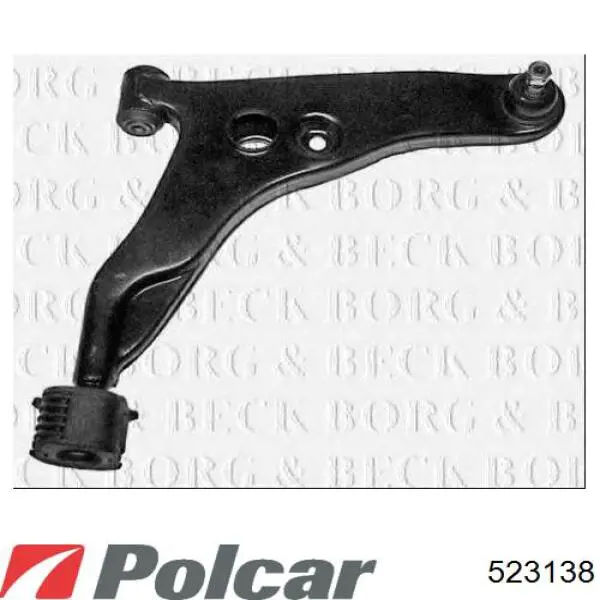 523138 Polcar Рычаг передней подвески нижний, правый