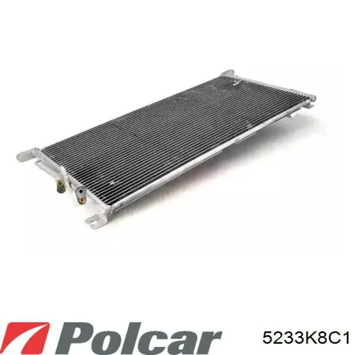 Радиатор кондиционера 5233K8C1 Polcar