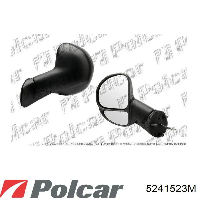 5241523M Polcar Зеркало заднего вида правое