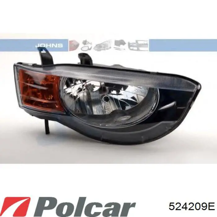 Купить 524209E Polcar Фара левая передняя