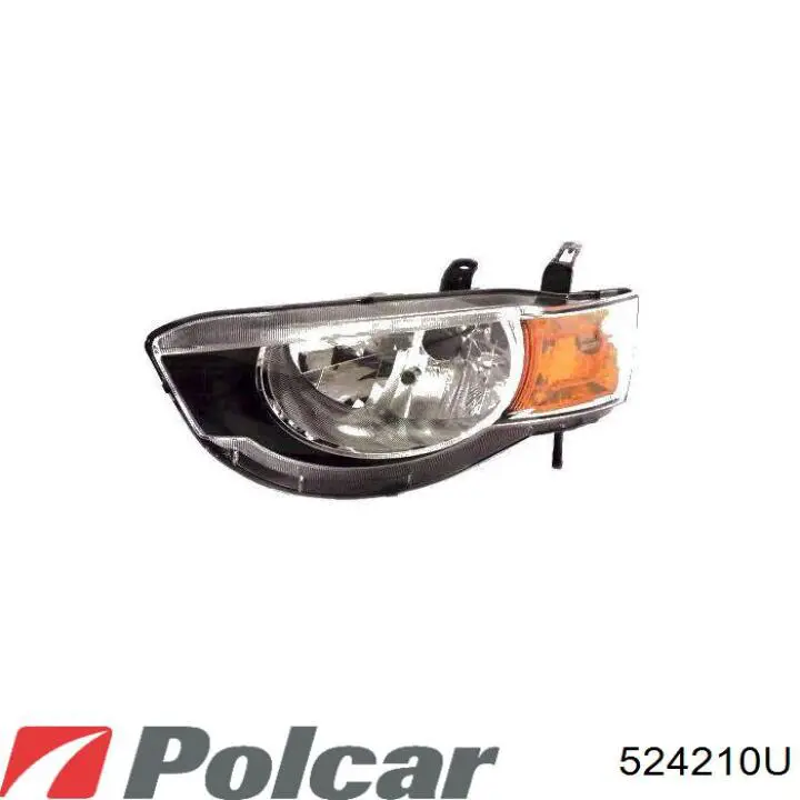 Фара правая 524210U Polcar