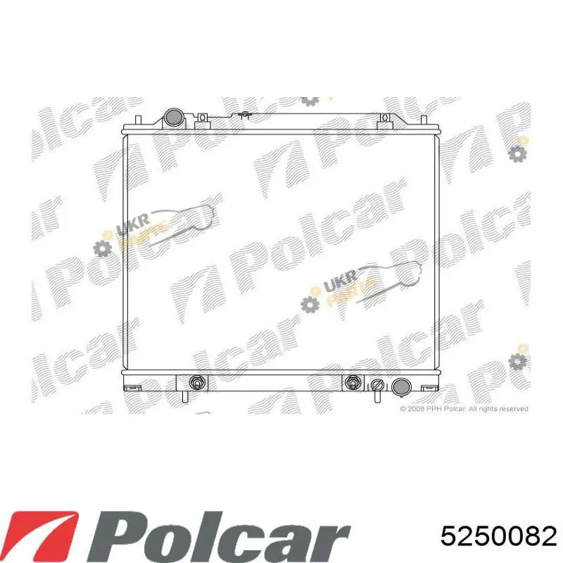 Радиатор 5250082 Polcar