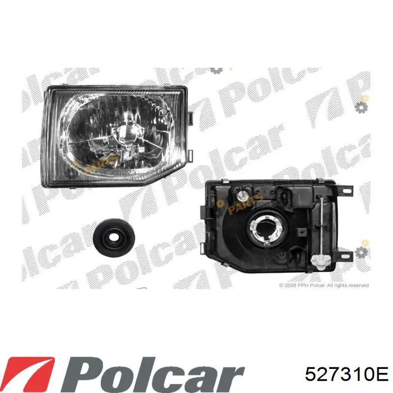 Фара правая 527310E Polcar