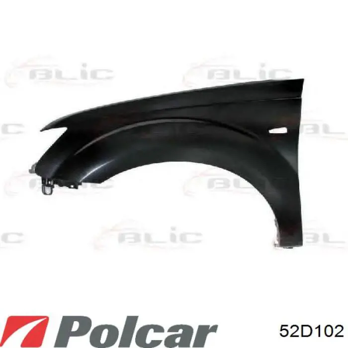 52D102 Polcar Переднее правое крыло
