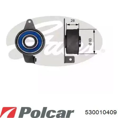 530010409 Polcar комплект грм