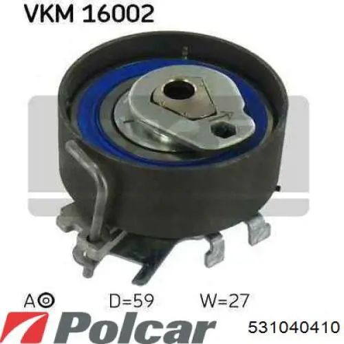 Купить 531040410 Polcar Ролик натяжителя газораспределительного ремня