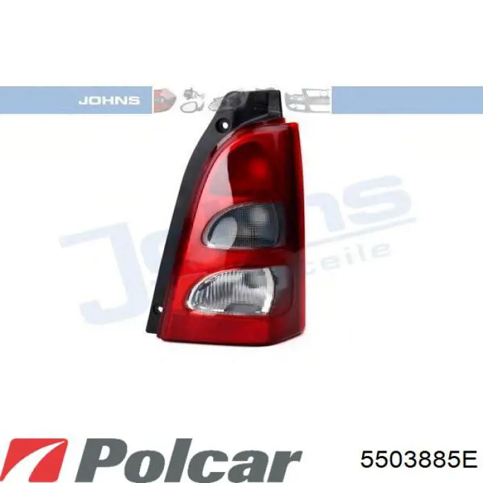 5503885E Polcar Фонари задние