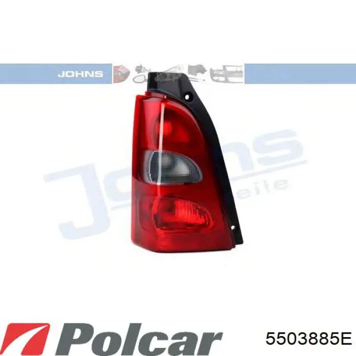 Купить 5503885E Polcar Задняя правая фара