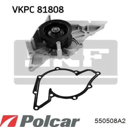 Радиатор 550508A2 Polcar