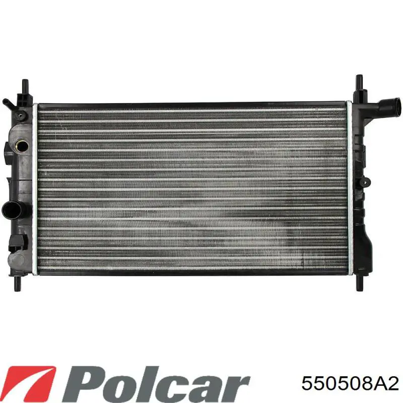 Радиатор охлаждения двигателя Polcar 550508A2 цена, от 35.44 USD