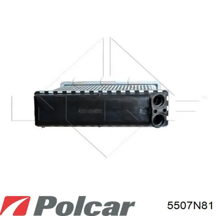5507N81 Polcar Радиатор отопителя салона