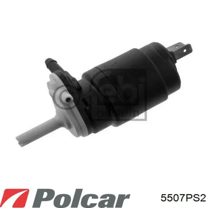 Насос-мотор омывателя стекла переднего/заднего 5507PS2 Polcar