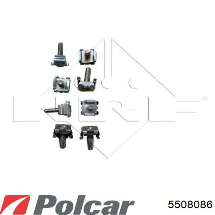 Радиатор охлаждения двигателя Polcar 5508086 цена, от 47.62 USD