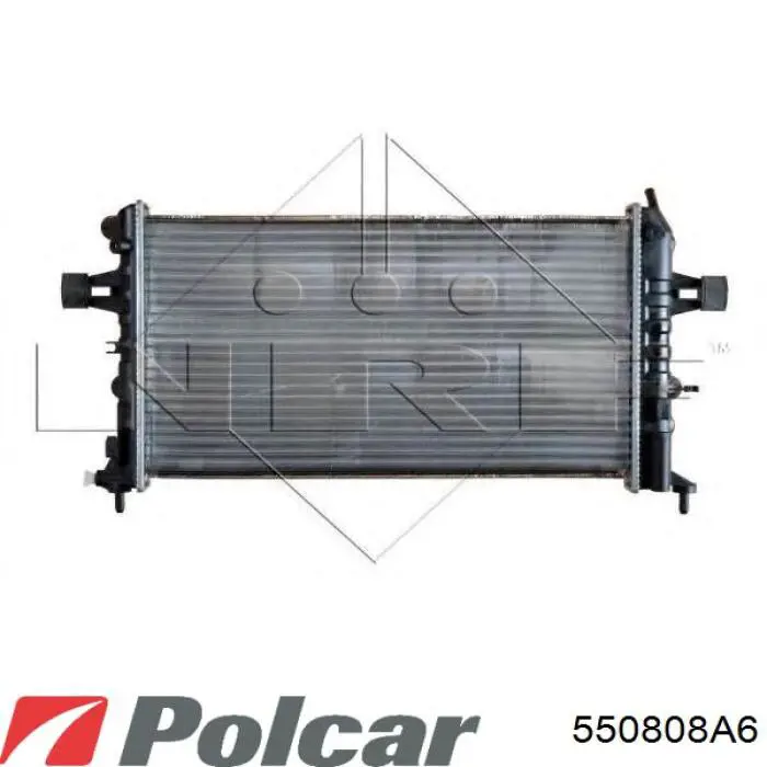 550808A6 Polcar Радиатор основной