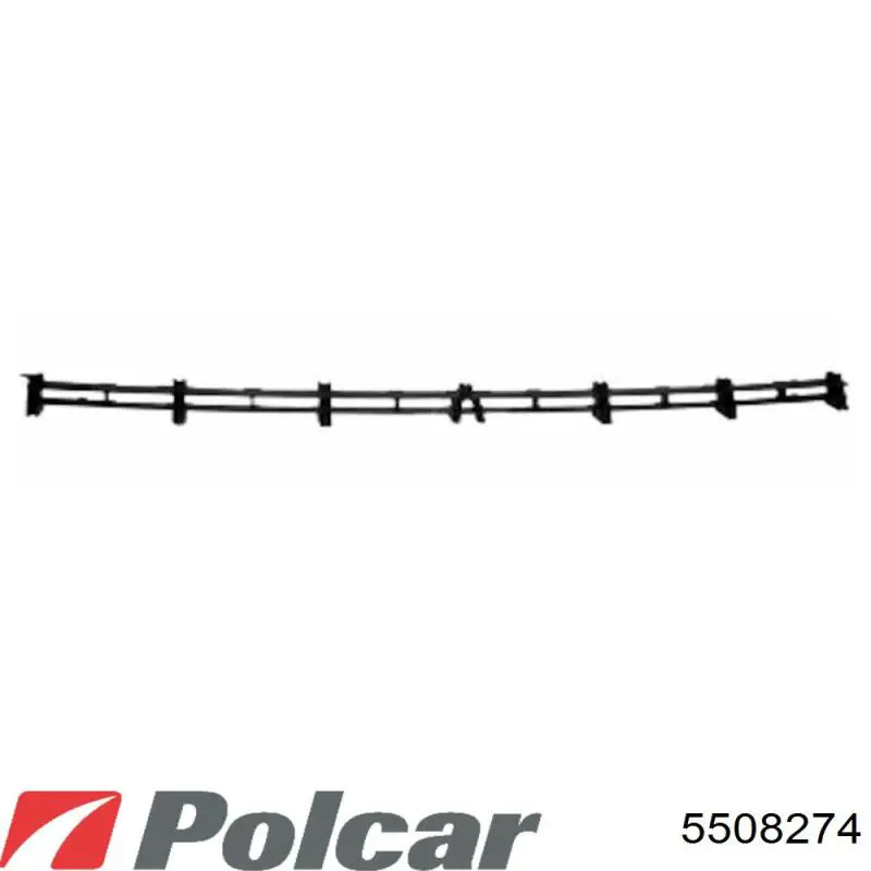 Купить 5508274 Polcar Решетка бампера переднего нижняя