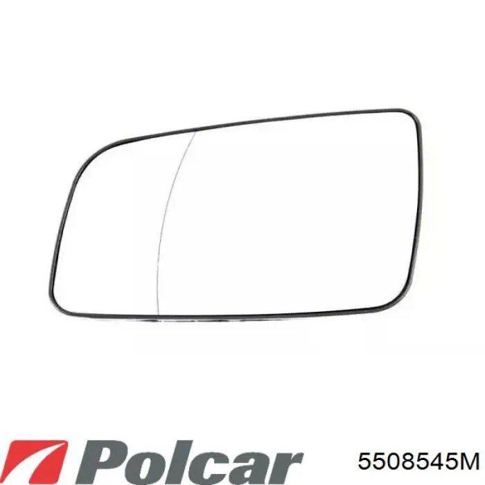5508545M Polcar зеркальный элемент зеркала заднего вида левого