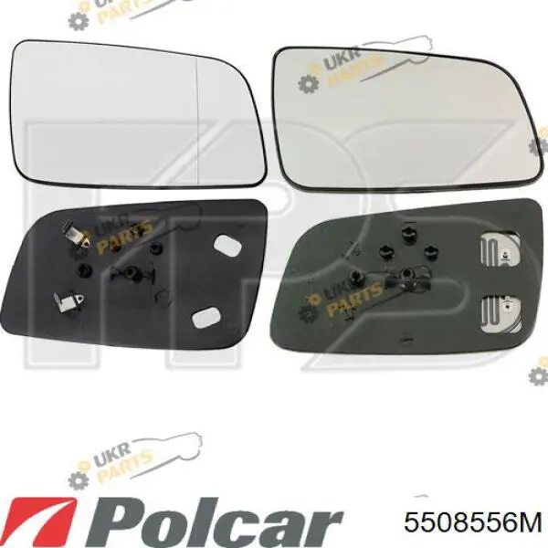 5508556M Polcar Зеркальный элемент правого зеркала заднего вида