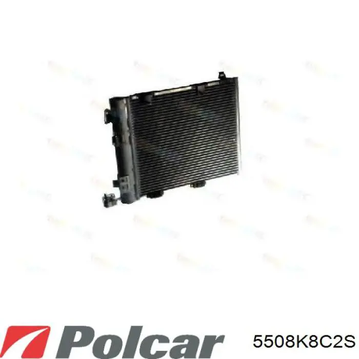 5508K8C2S Polcar радиатор кондиционера