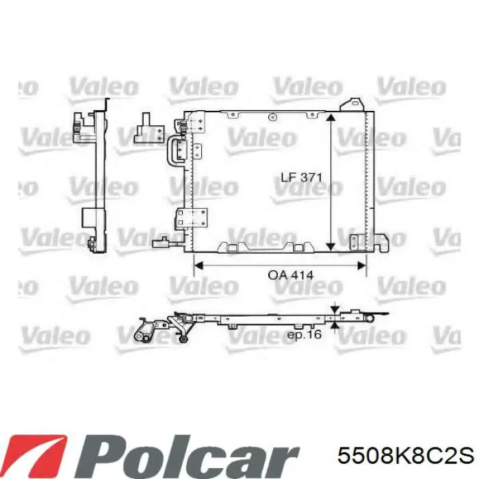 5508K8C2S Polcar Конденсатор