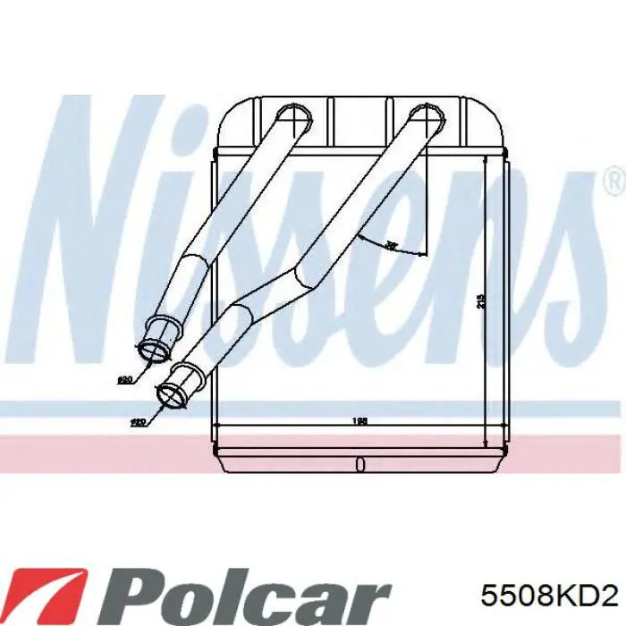 Осушитель кондиционера Polcar 5508KD2 цена, от 19.12 USD