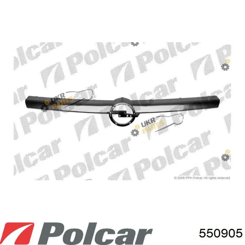 Решетка радиатора Polcar 550905