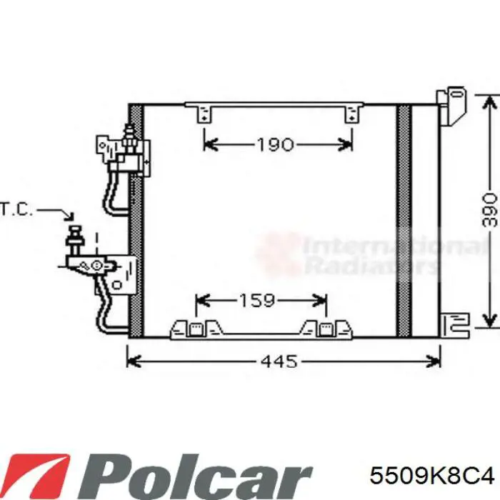 5509K8C4 Polcar Конденсатор