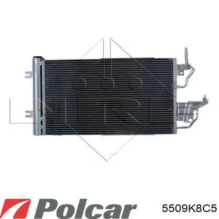 Радиатор кондиционера 5509K8C5 Polcar