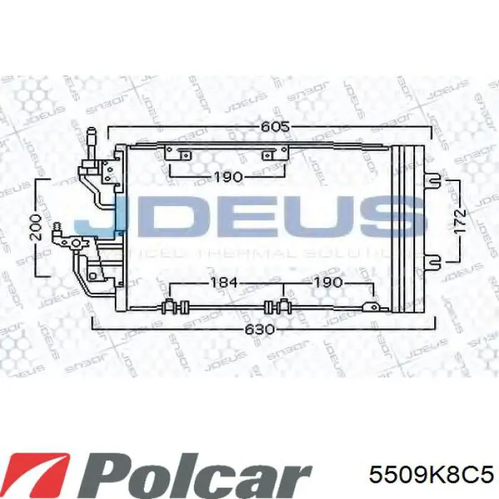 5509K8C5 Polcar Конденсатор