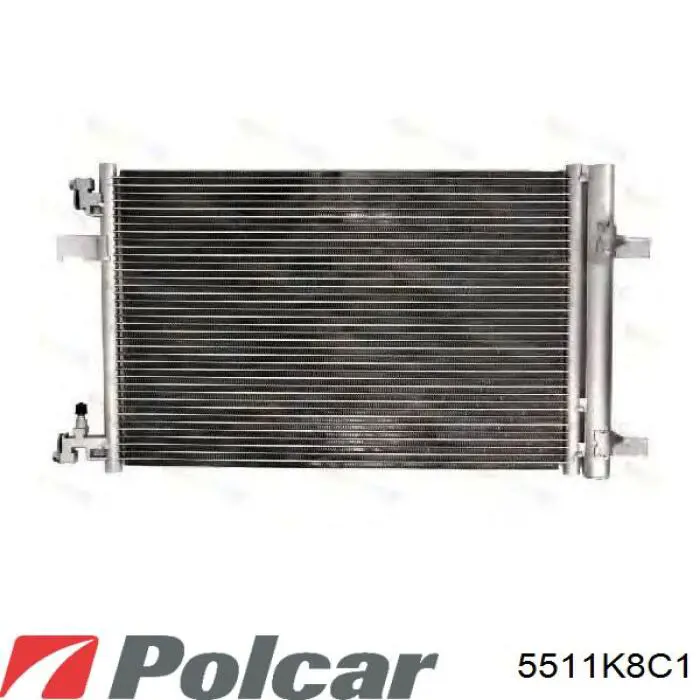 5511K8C1 Polcar радиатор кондиционера