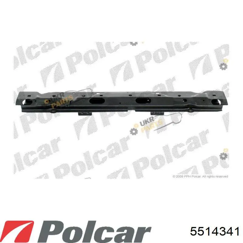 551434-1 Polcar балка радиатора нижняя