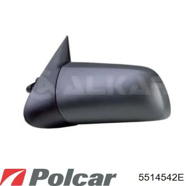 Стекло левого зеркала заднего вида 1427408 Opel