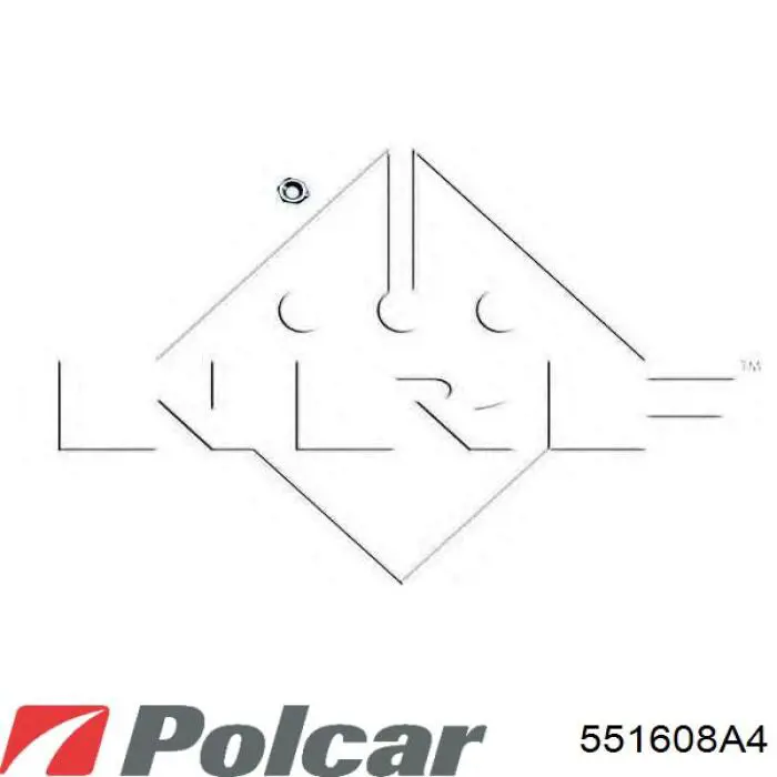 Радиатор 5516080 Polcar