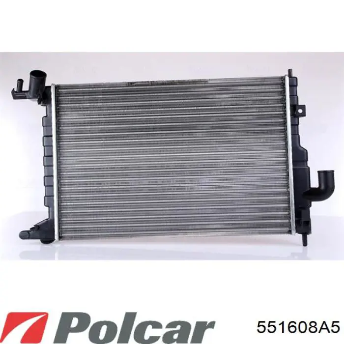 Радиатор 551608A5 Polcar