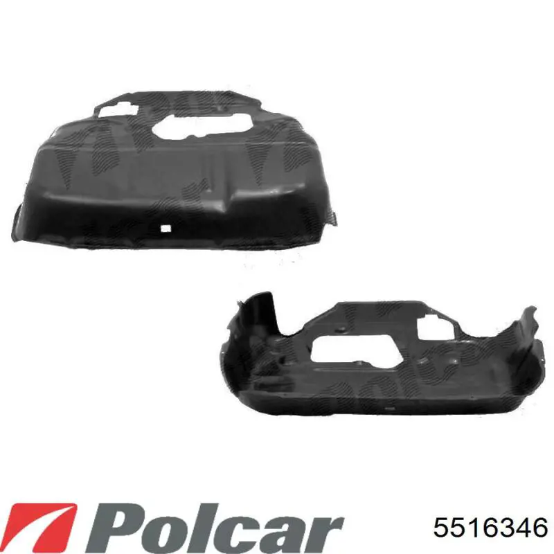 5516346 Polcar защита двигателя, поддона (моторного отсека)