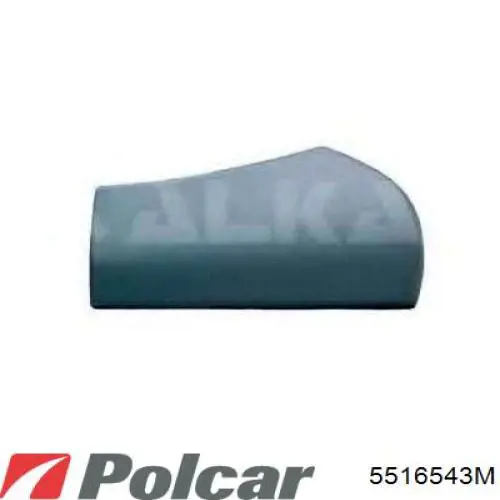 Зеркальный элемент водительского зеркала Polcar 5516543M цена, от 6.15 USD