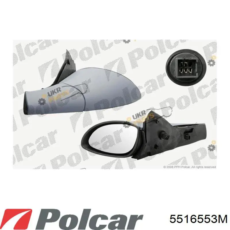 Стекло зеркала заднего вида, правого Opel 90568350 цена, от 6.17 USD
