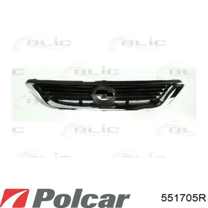 551705R Polcar решетка радиатора