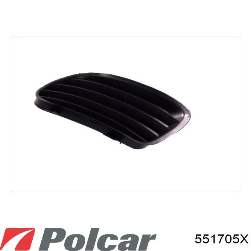 551705X Polcar решетка радиатора