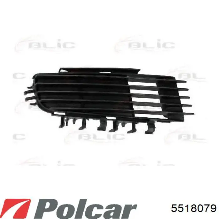 5518079 Polcar заглушка бампера буксировочного крюка передняя
