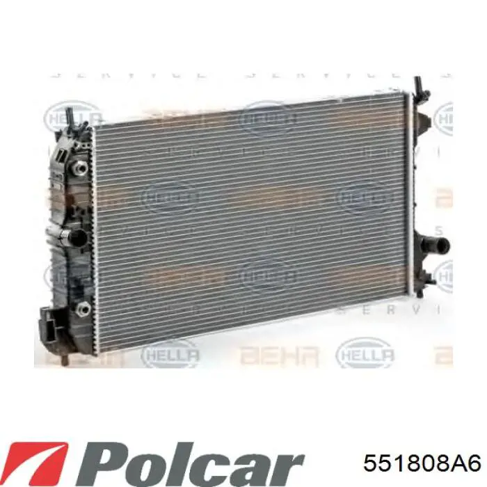 551808A6 Polcar радиатор
