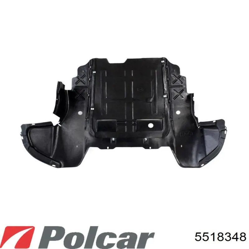 551834-7 Polcar защита двигателя, поддона (моторного отсека)