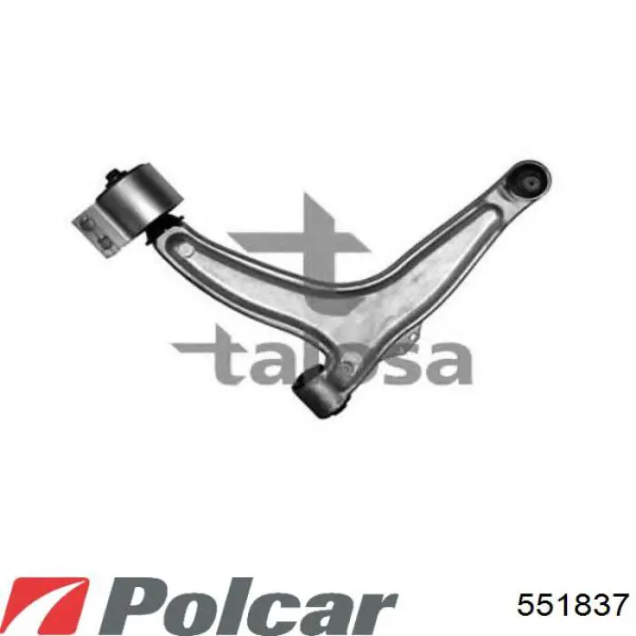 Левый рычаг передней нижней подвески Polcar 551837 цена, от 59.06 USD