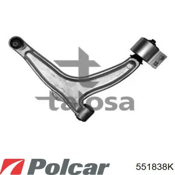 Правый рычаг передней нижней подвески Polcar 551838K цена, от 76.19 USD