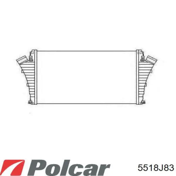 Интеркулер 6302046 General Motors