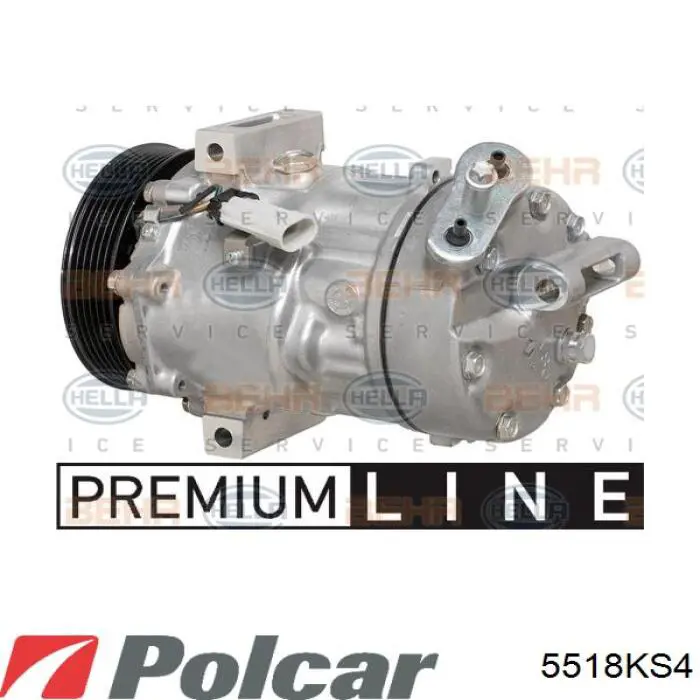 Купить SD7V161258 Sanden Компрессор климатической установки