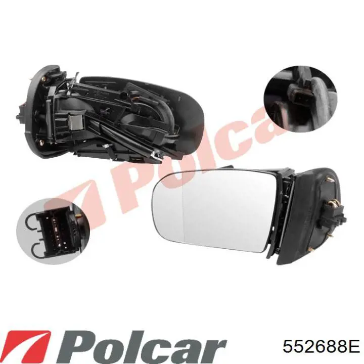 Купить 552688E Polcar Задняя правая фара